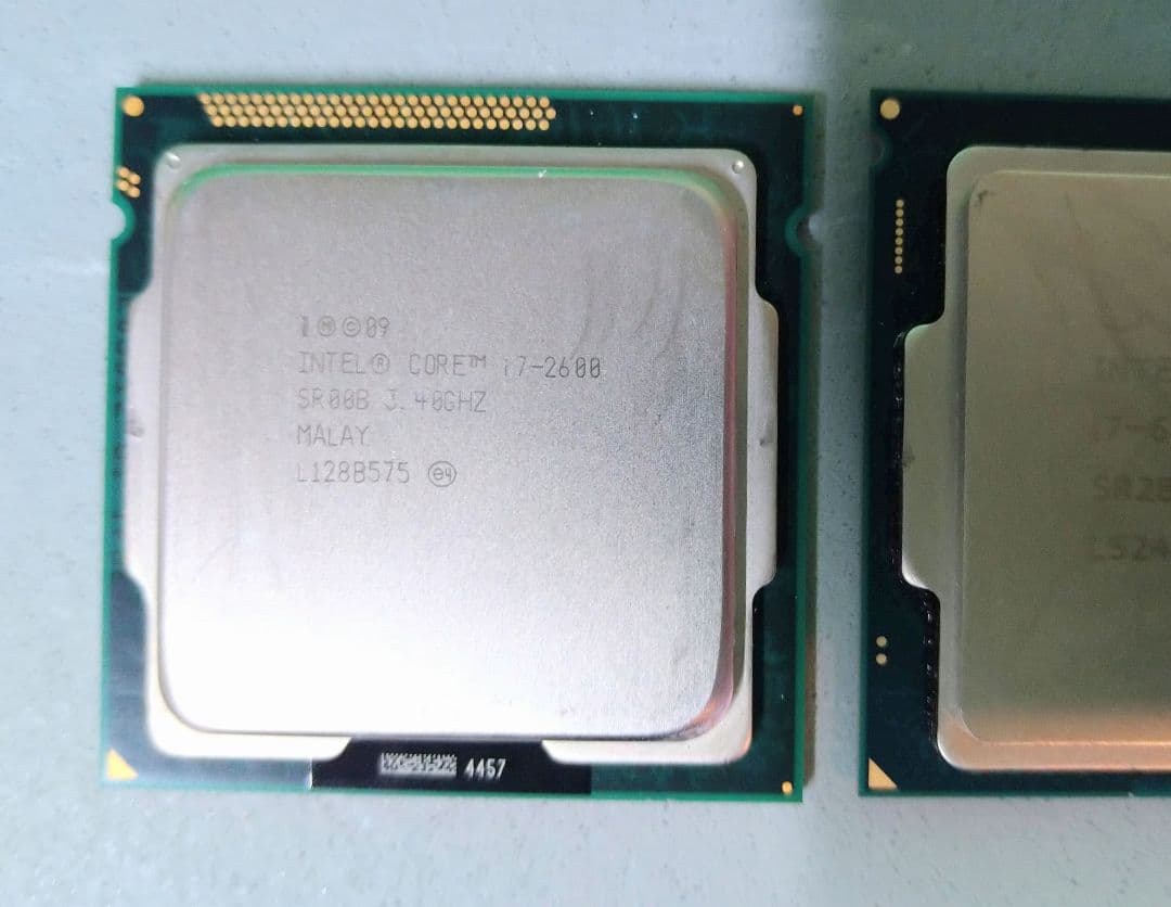 Intel CPU 3個 (i7-2600,i7-6700,i7-8700)