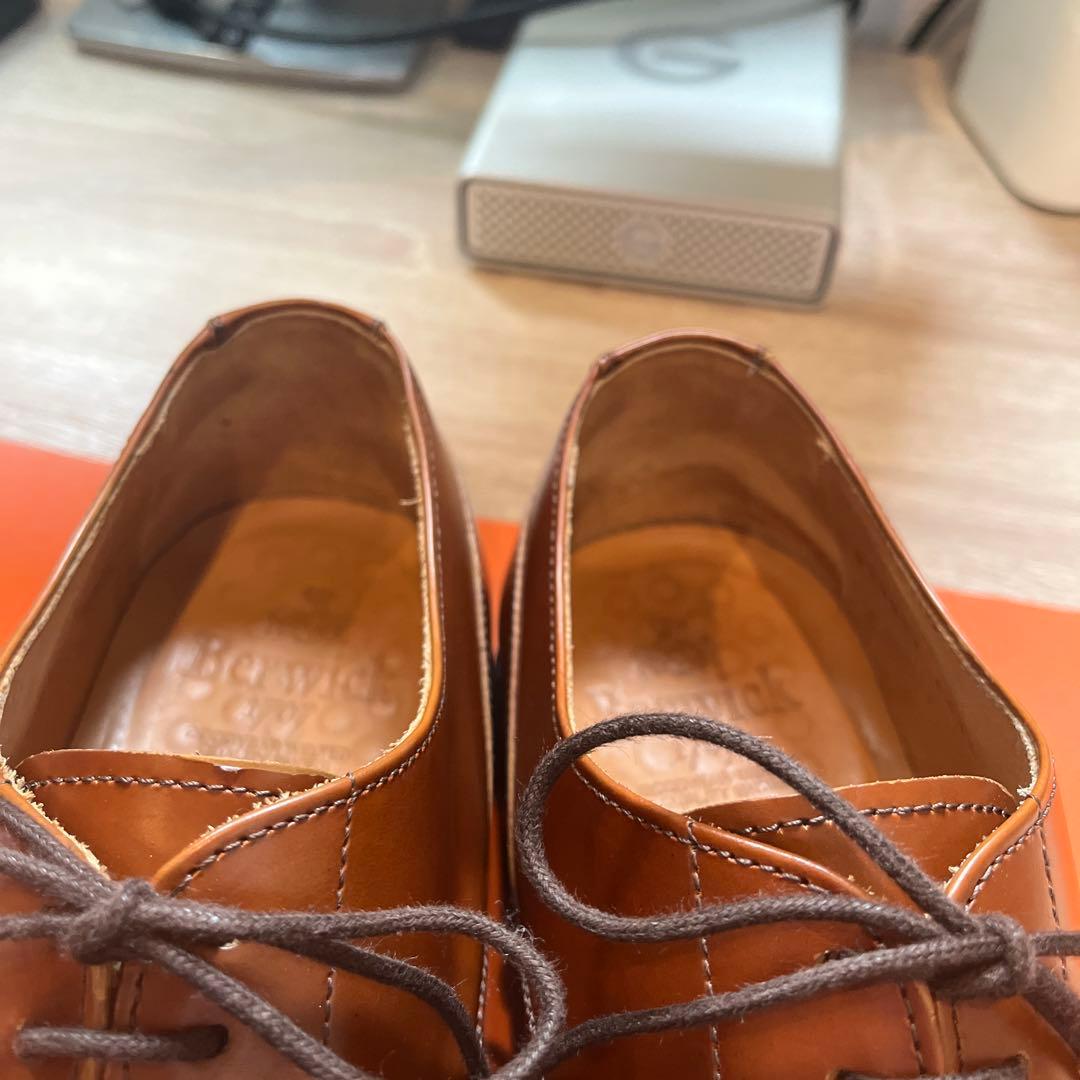 Berwick 4410 Uチップ ブラウン UK8.5 元箱付き
