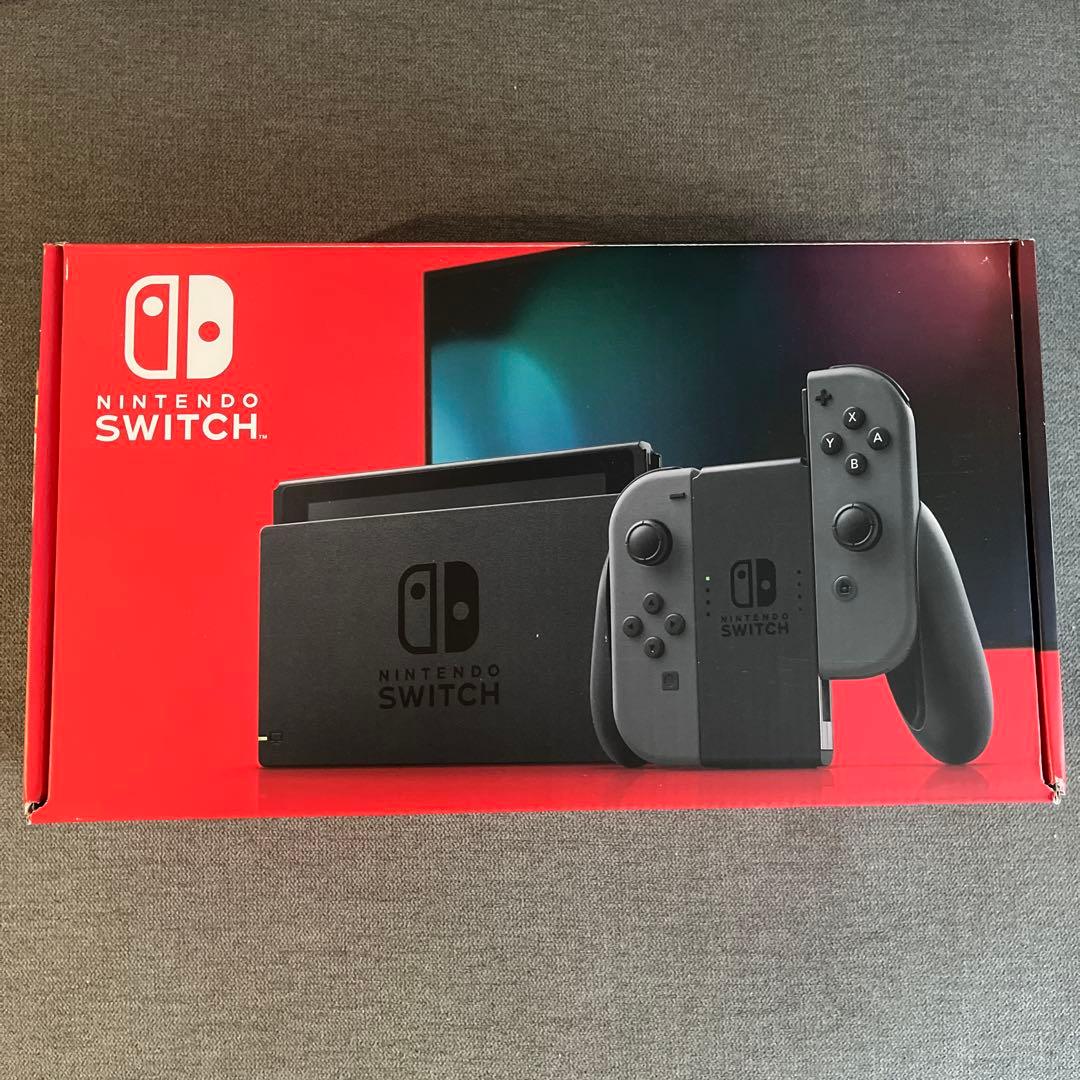 Nintendo Switch 本体 ブラック Joy-Con充電グリップ付