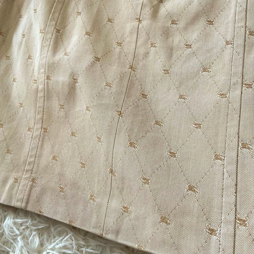 希少 BURBERRY ホースモノグラム 総柄 ノースリーブ ワンピース Y2K