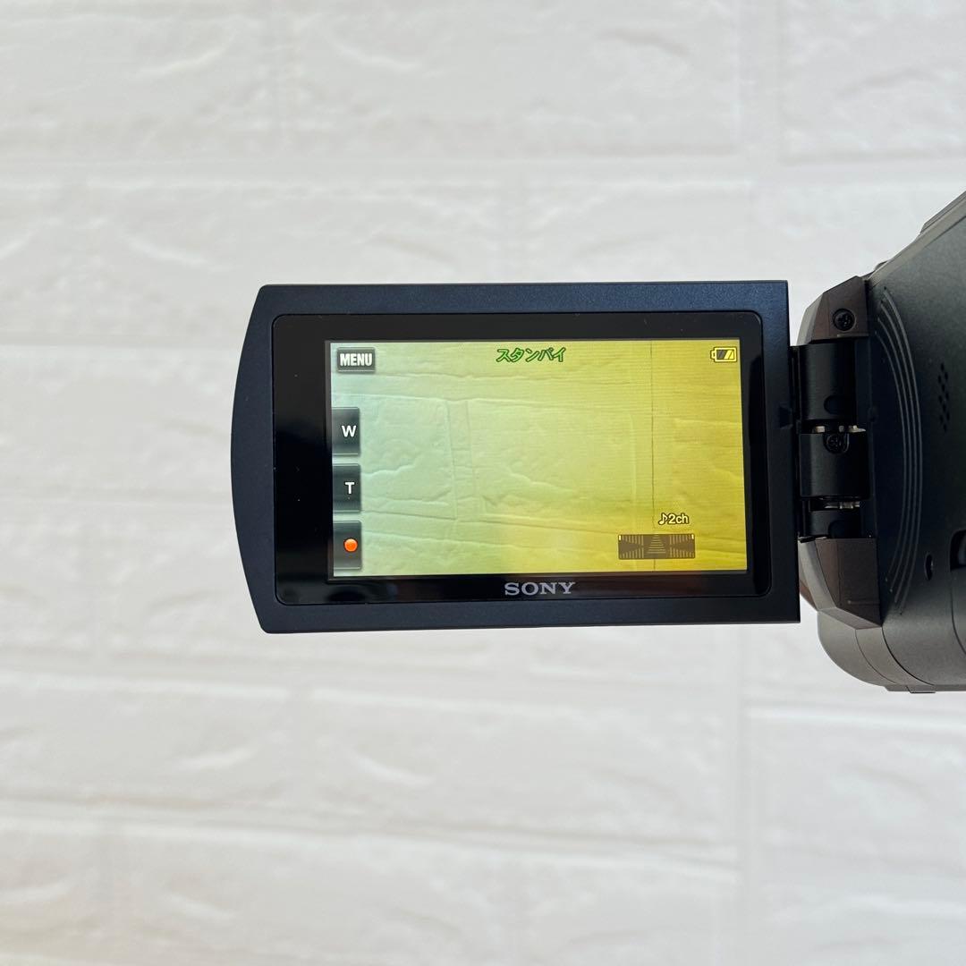 4K高画質 SONY FDR-AX40 空間光学手ブレ補正 ブロンズブラウン