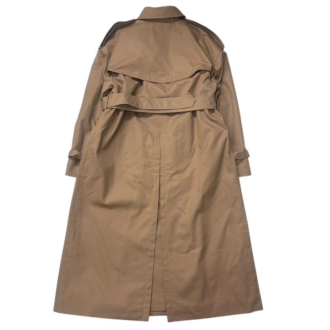 【✨23年式】HYKE ビッグフィット トレンチコートS ベージュ