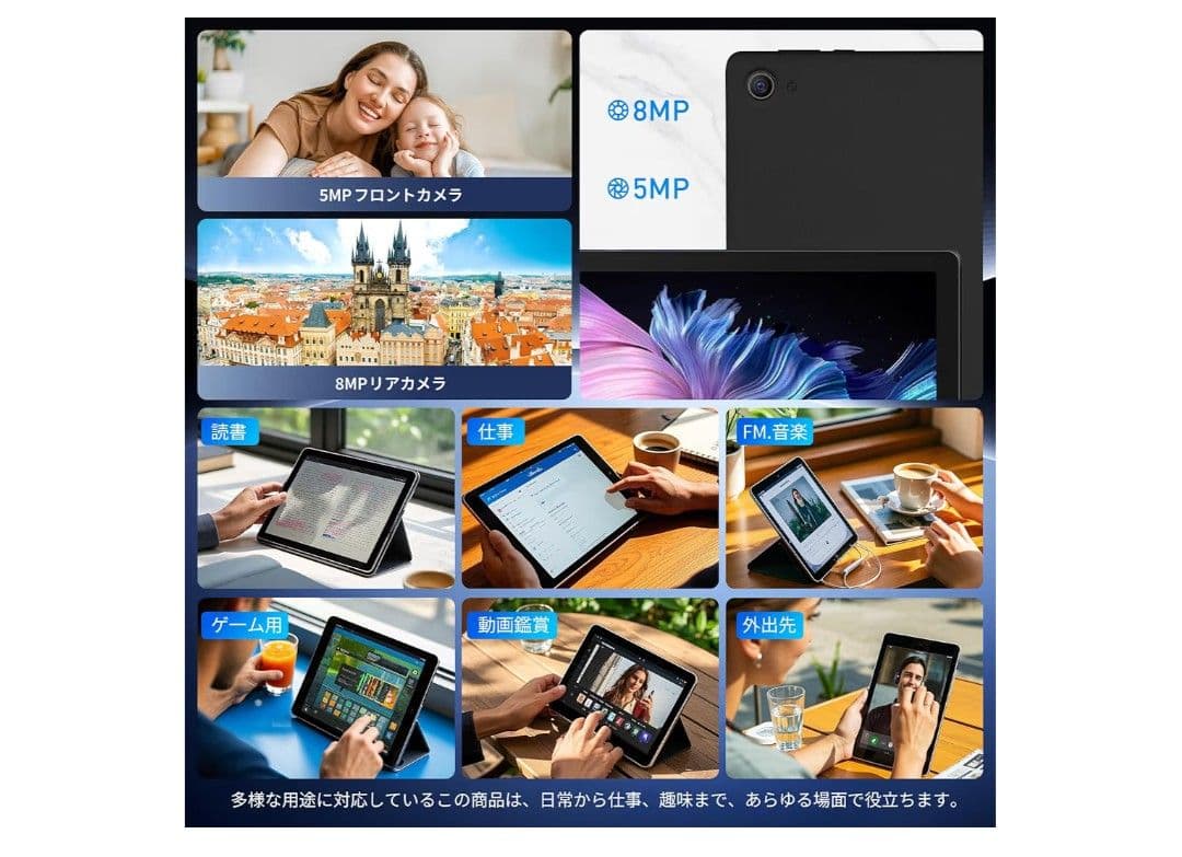 JETAKu タブレット 10インチ Android WiFi 64GB 新品