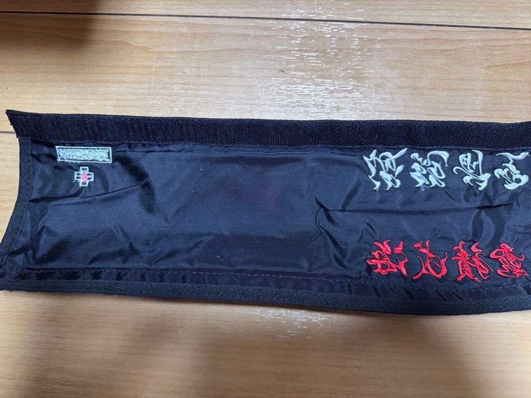*BLUE LUG* frame pad (purple/black)刺繍