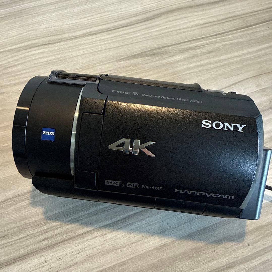 SONY FDR-AX45 4K ビデオカメラ 本体《ジャンク品》