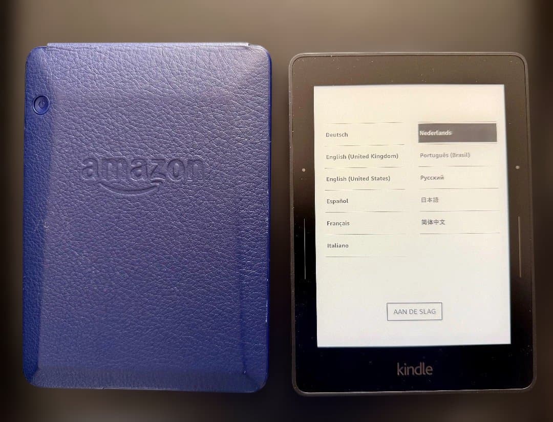 Kindle Voyage 電子書籍リーダー 本体 純正ケース付き