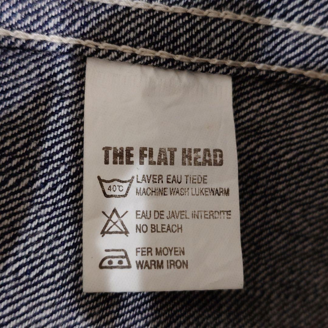 美品 FLATHEAD DENIM WORK VEST JAPAN MADE