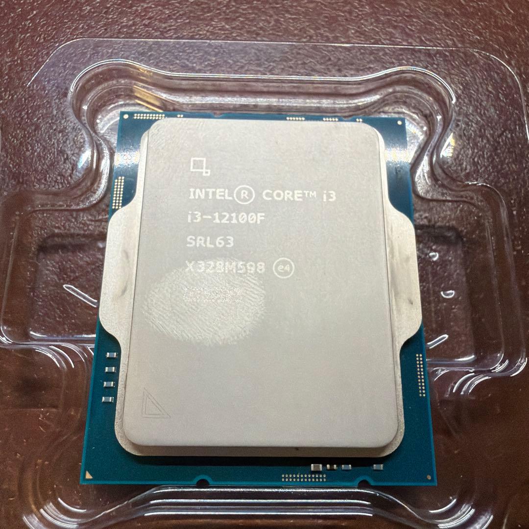 Intel Core i3-12100F 12世代 CPU LGA1700