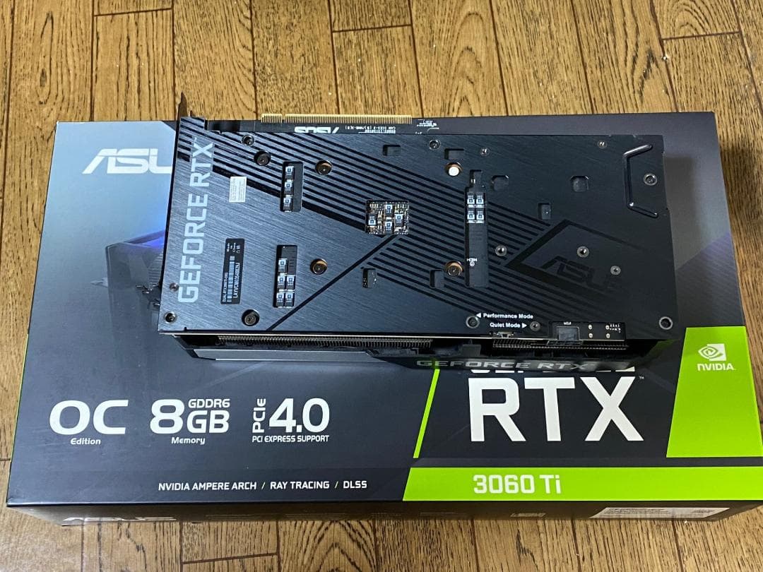 グラフィックボード・グラボ・ビデオカード ASUS GeForce RTX 3060 Ti OC Edition 8G