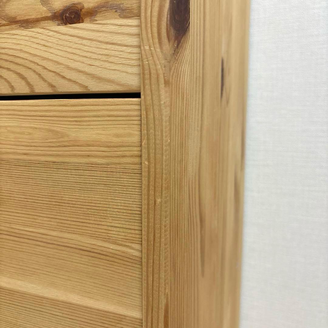 IKEA チェスト　パイン材　3段チェスト