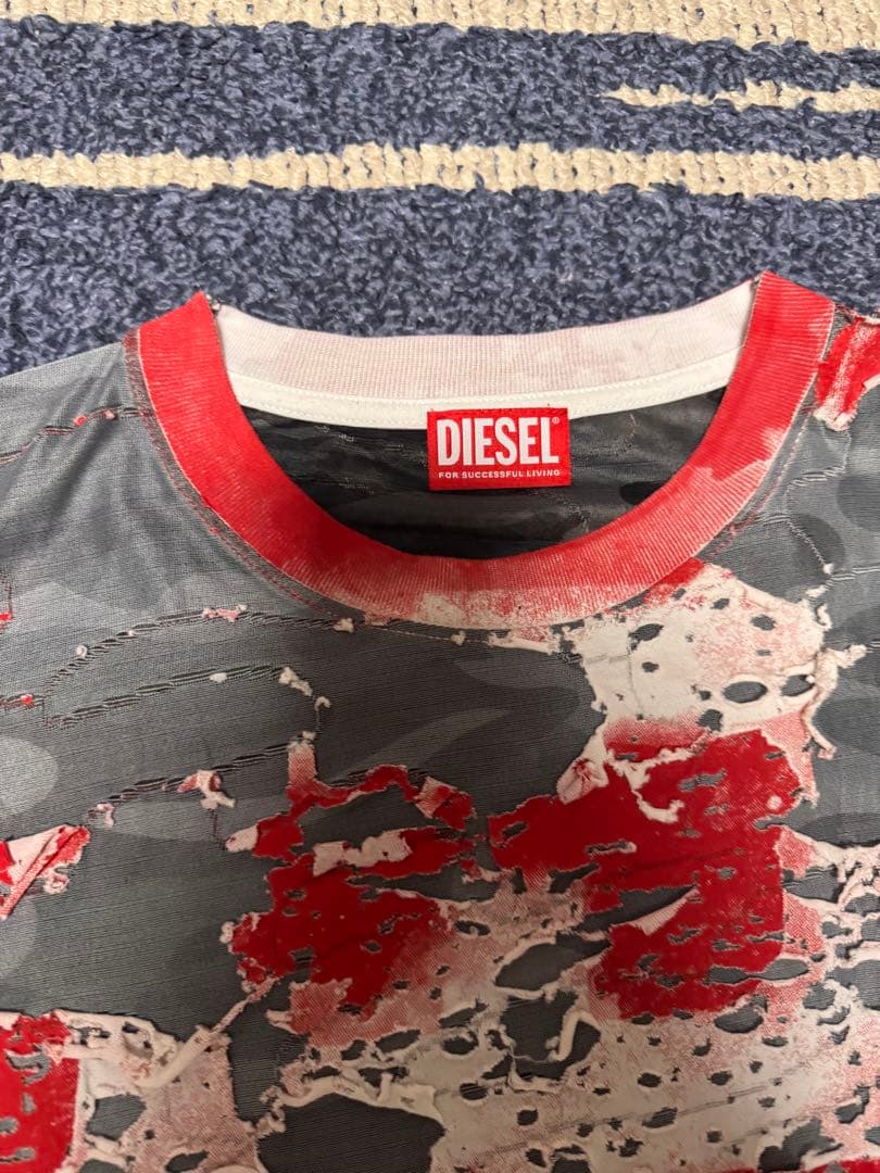 じゃっく❗️DIESEL デトロイト加工Tシャツ