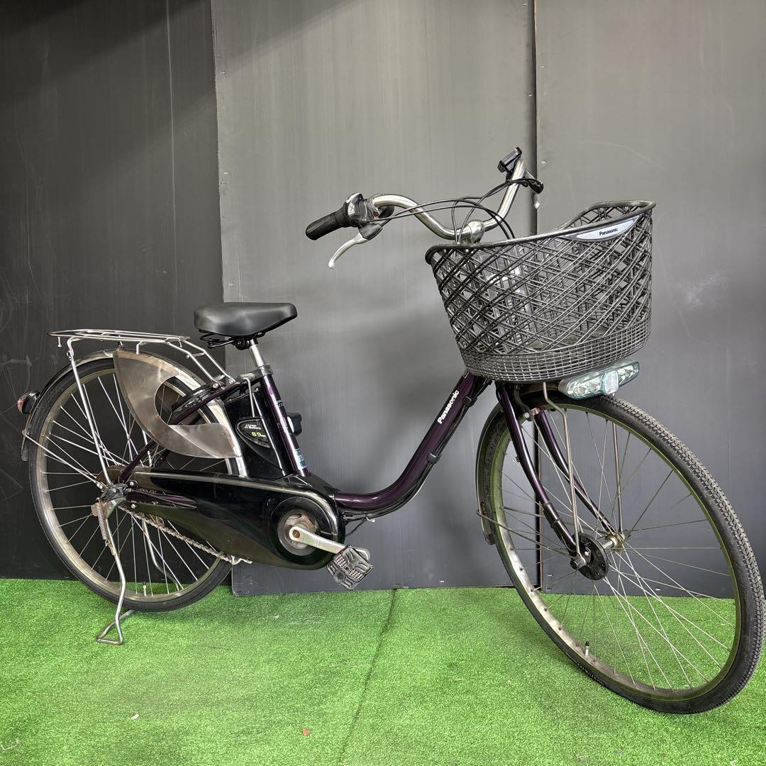 電動自転車 Panasonic Lithium vivi DX パープル　17★
