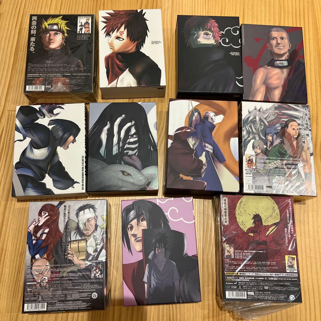 NARUTO疾風伝　DVD-BOX セット
