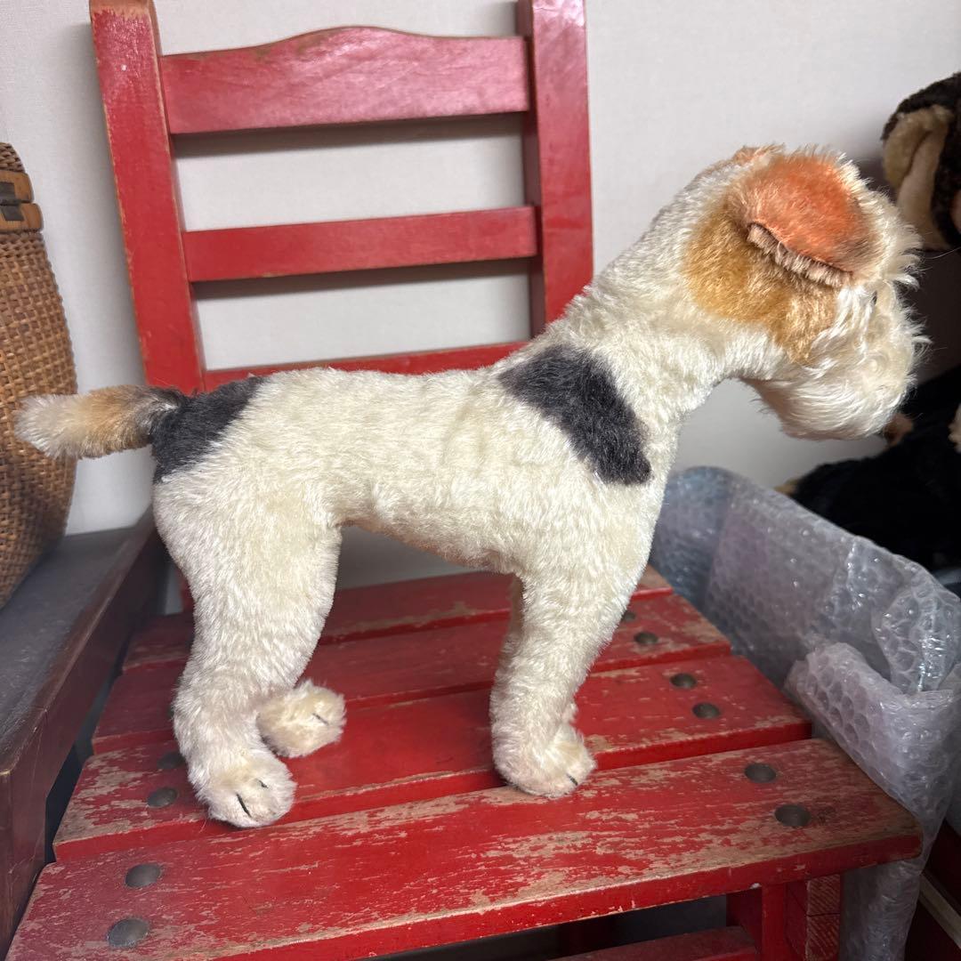 犬のぬいぐるみ　ビンテージ　アンティーク