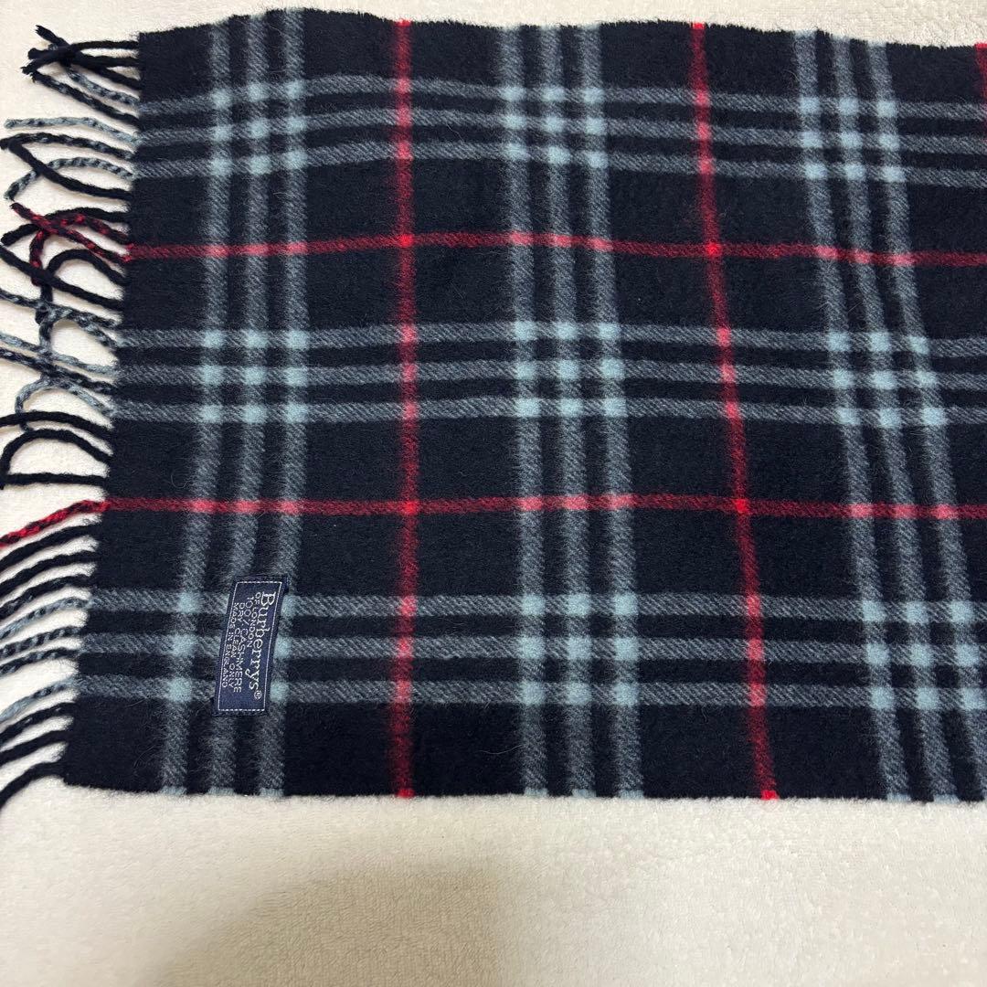 【訳あり】Burberry's バーバリー マフラー カシミヤ100%
