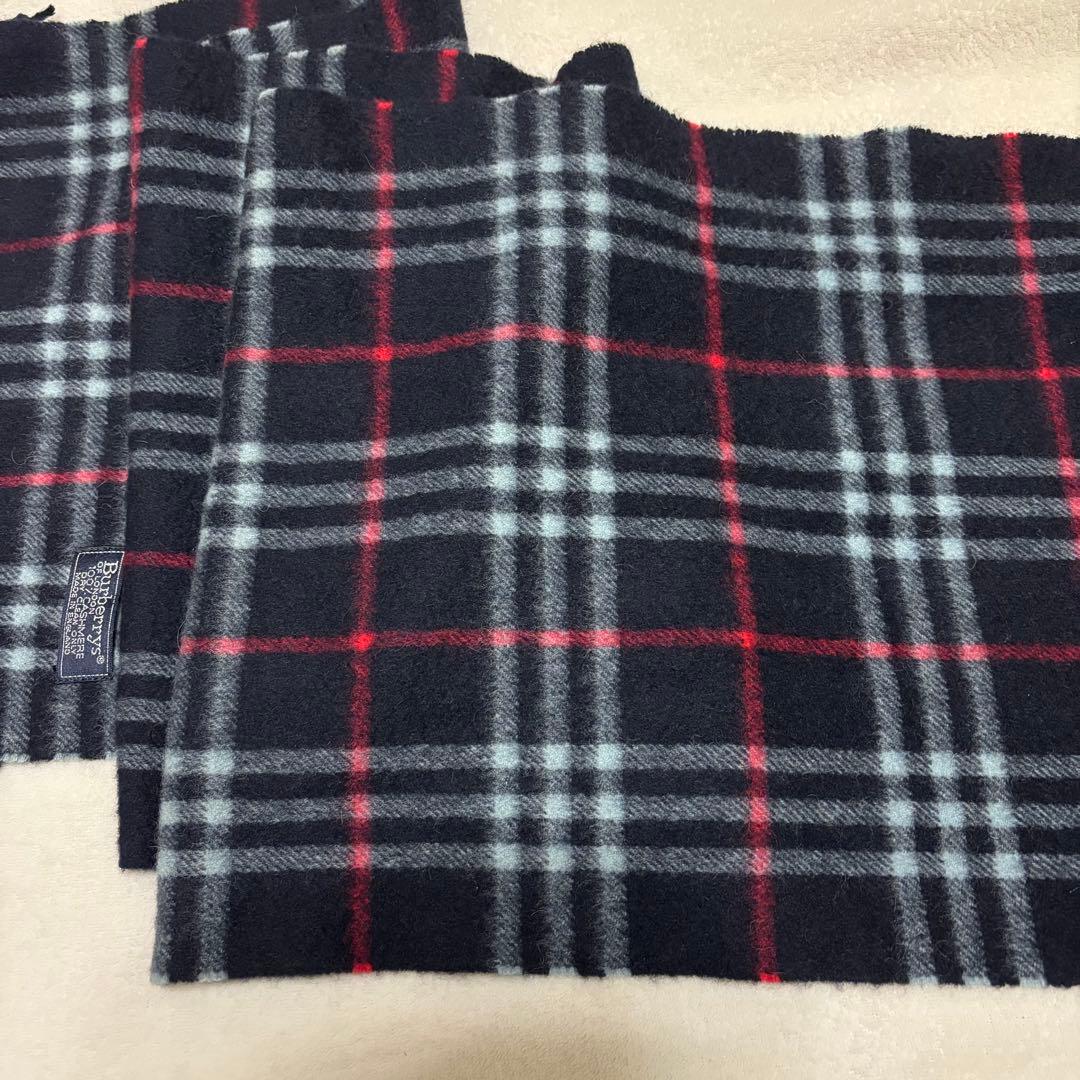 【訳あり】Burberry's バーバリー マフラー カシミヤ100%
