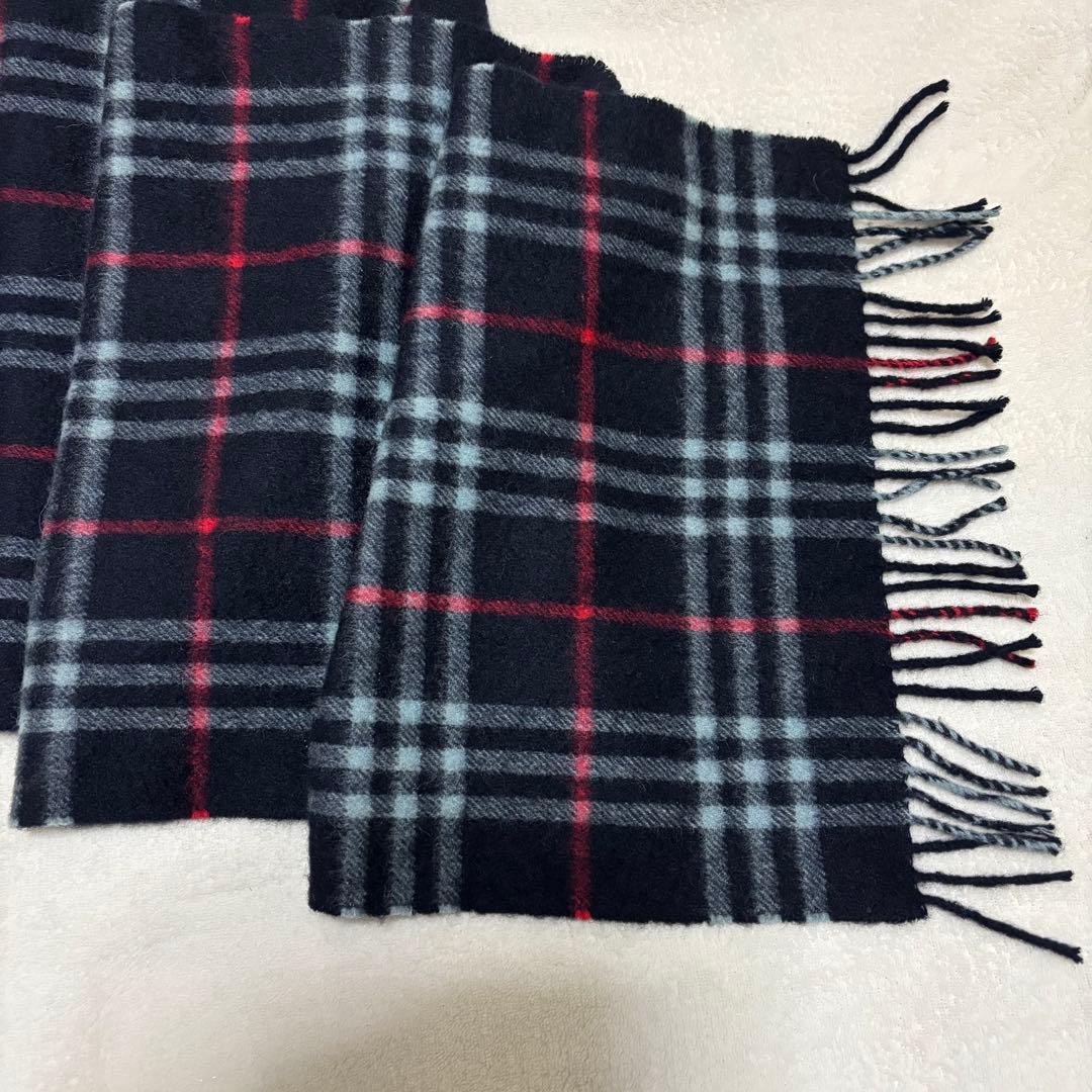 【訳あり】Burberry's バーバリー マフラー カシミヤ100%
