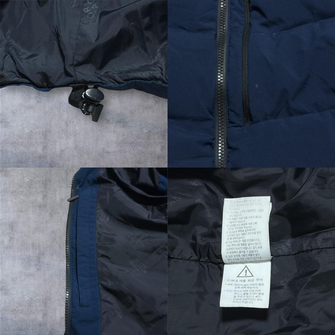 【1358】韓国規格THENORTHFACEザノースフェイスダウンベストM