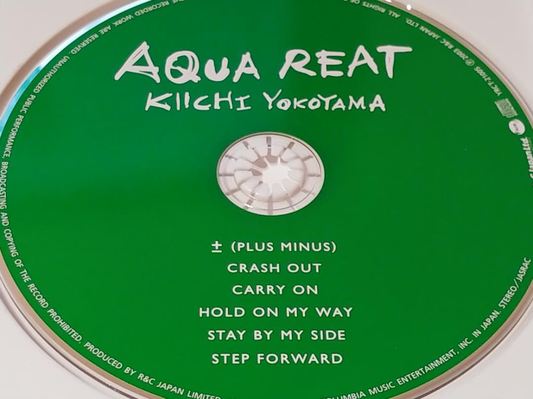 ●送料込● AQUA REAT 横山輝一 CD