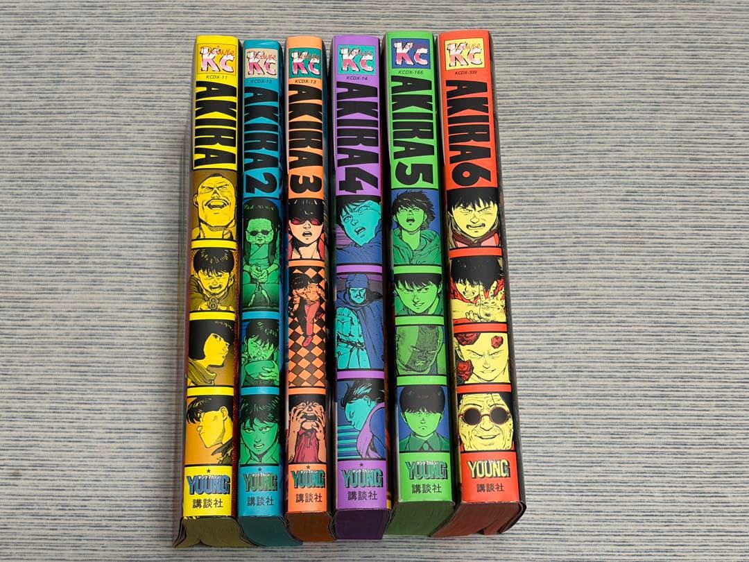 AKIRA アキラ 全巻セット 1巻-6巻 講談社 KCデラックス 美品