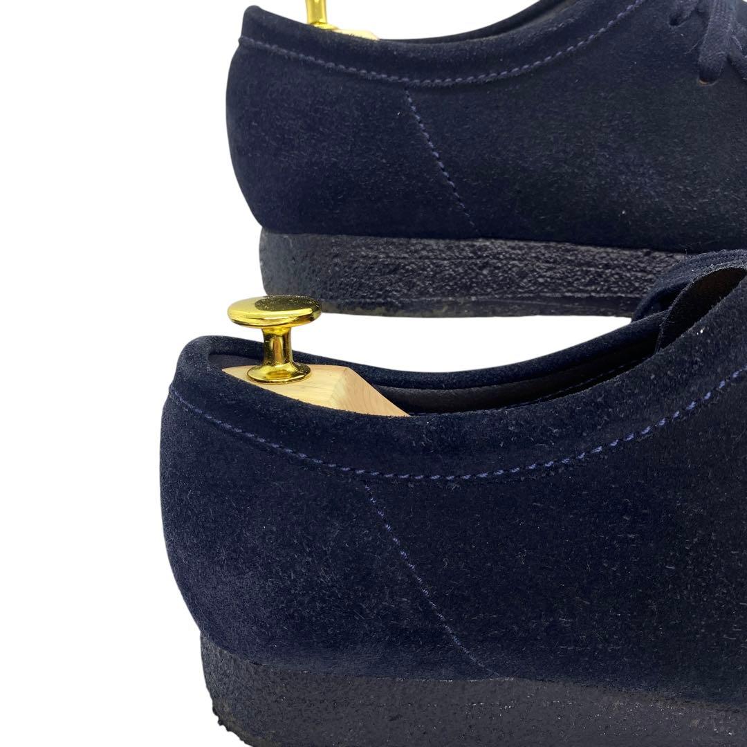 CLARKS BEAUTY&YOUTH クラークス 26.5cm ワラビー 紺色