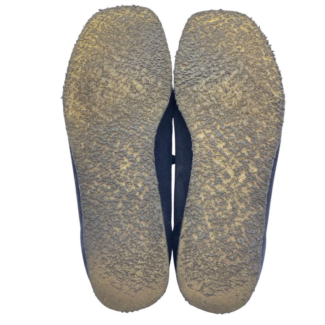 CLARKS BEAUTY&YOUTH クラークス 26.5cm ワラビー 紺色