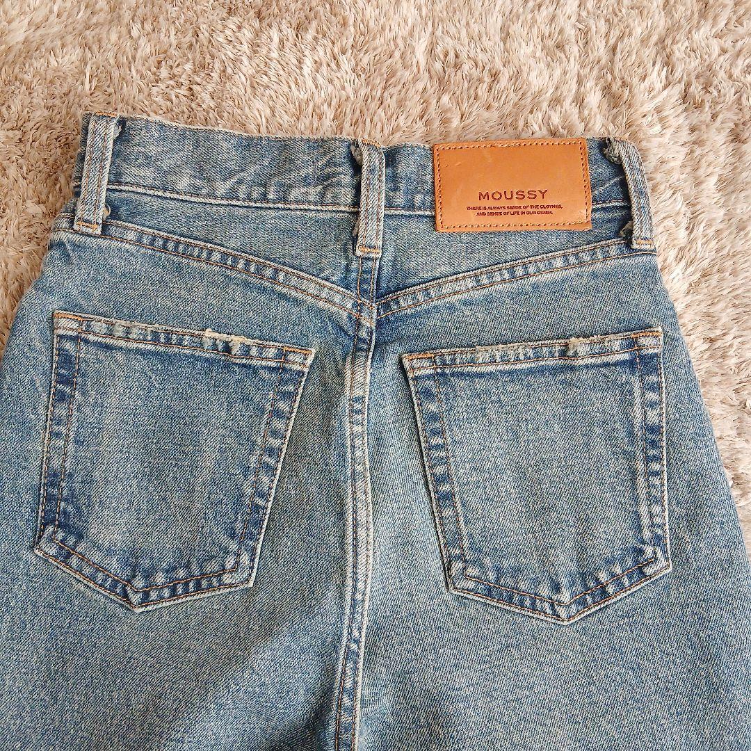 完売品　マウジー MVS FLARE デニムパンツ 23 フレア　moussy