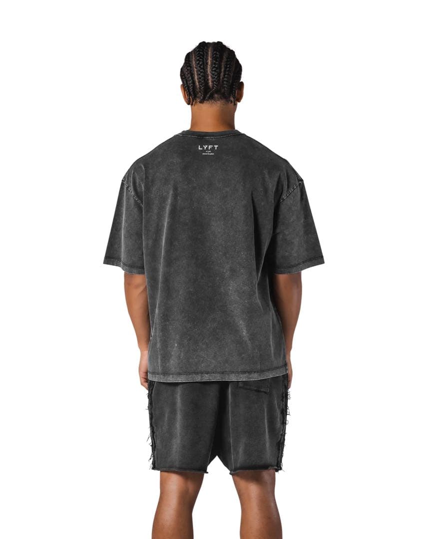 LYFT VINTAGE BIG T-SHIRT - BLACK Mサイズ