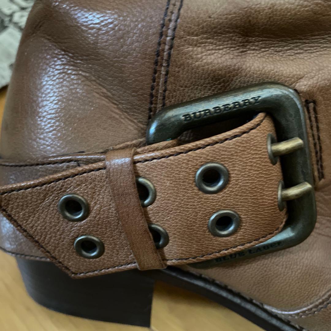 バーバリーブルーレーベル BURBERRY BLUE LABELエンジニアブーツ