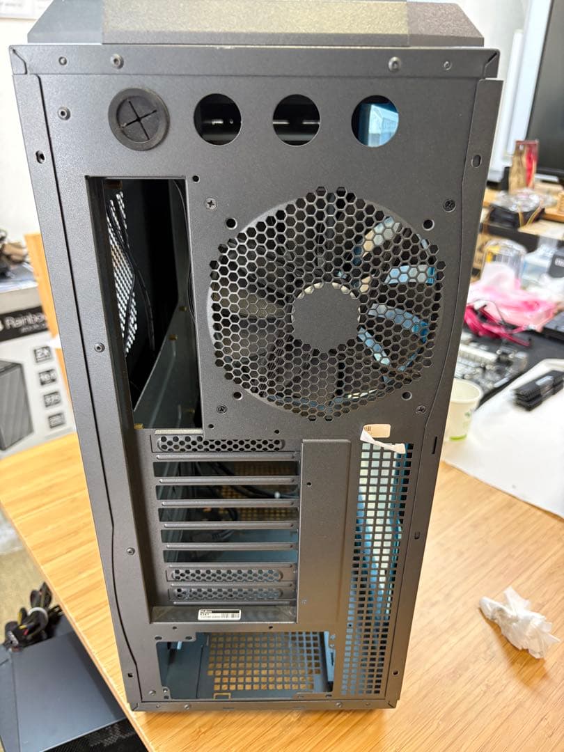 GALLERIAフルタワー　PCケース グレー メッシュフロントパネル