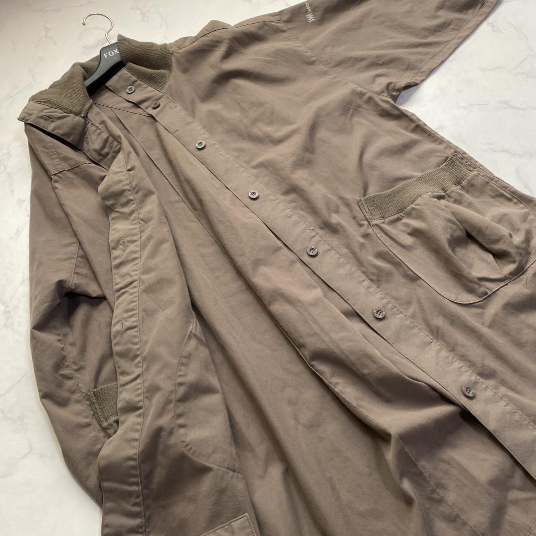 希少✨im イッセイミヤケ イカコート ロングコート ブラウン M Ｌ