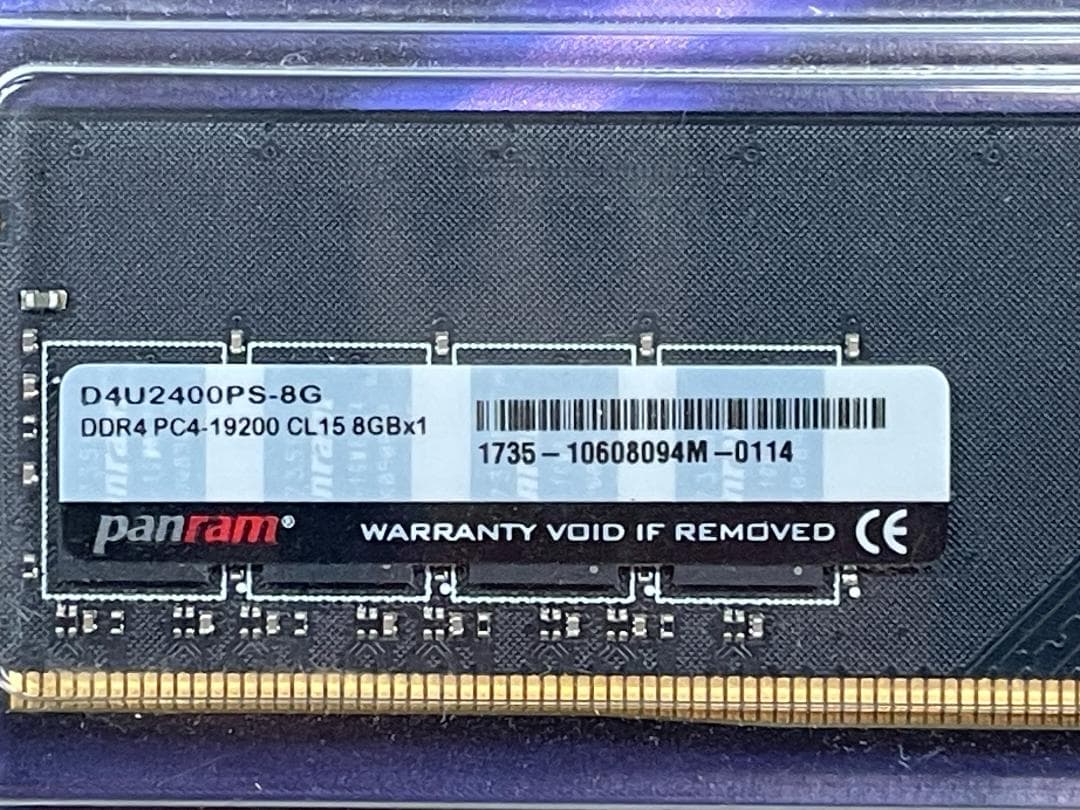 「未使用品」　Value Series DDR4 16GB (8GB x 2)