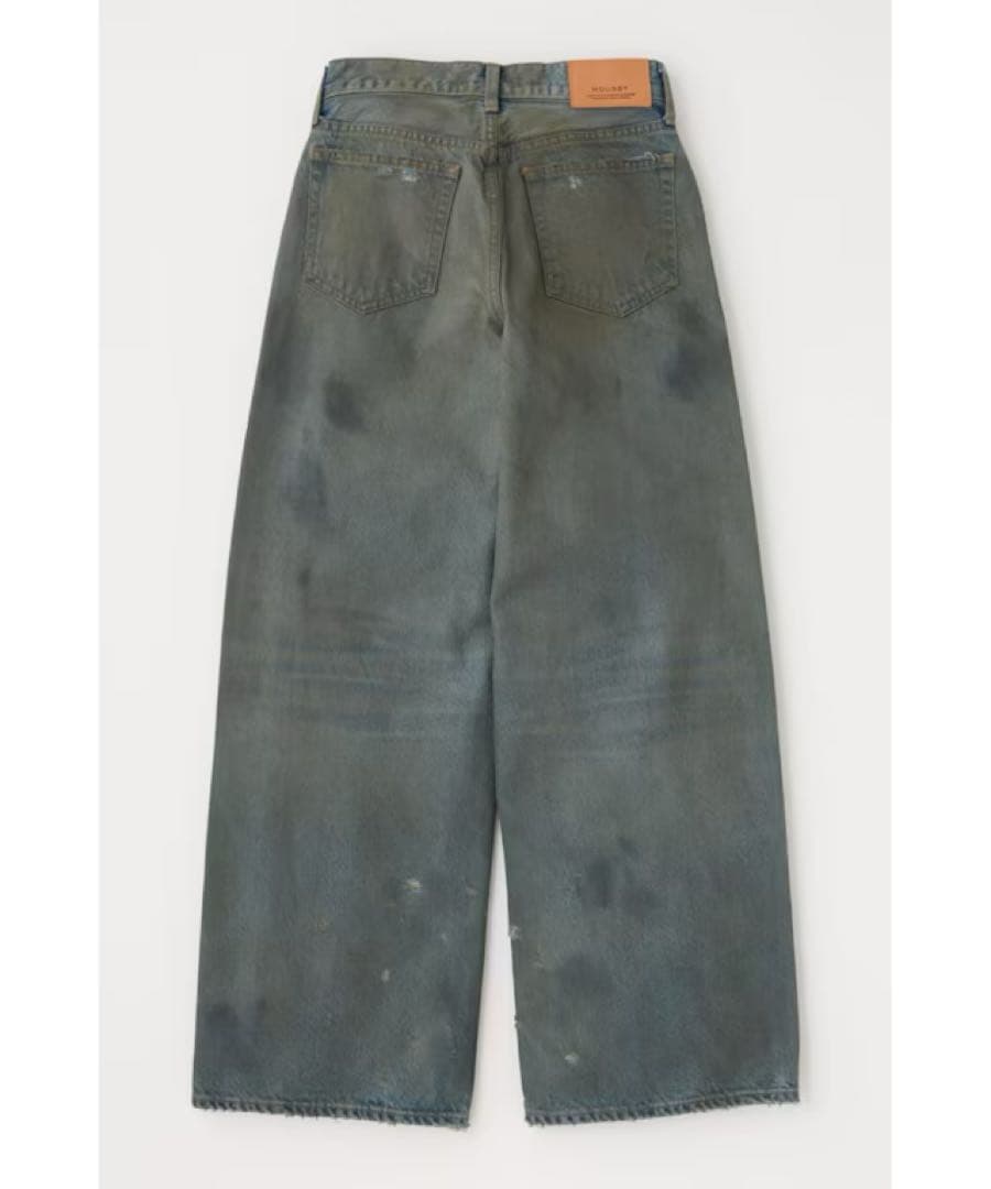 【値下げ可】MOUSSY MIDRISE RUSTER バギーデニム24inch
