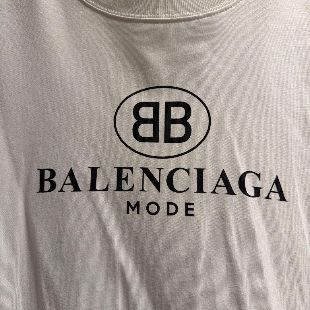 BALENCIAGA ロゴ Tシャツ ホワイト