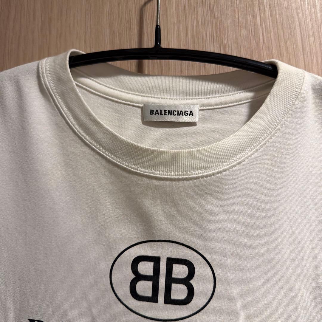 BALENCIAGA ロゴ Tシャツ ホワイト