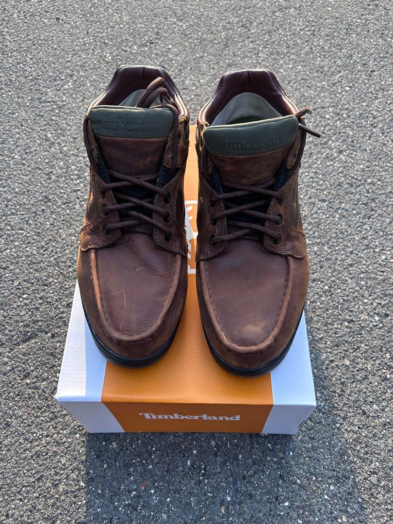 timberland moc toe gtx brown ブラウン　27cm