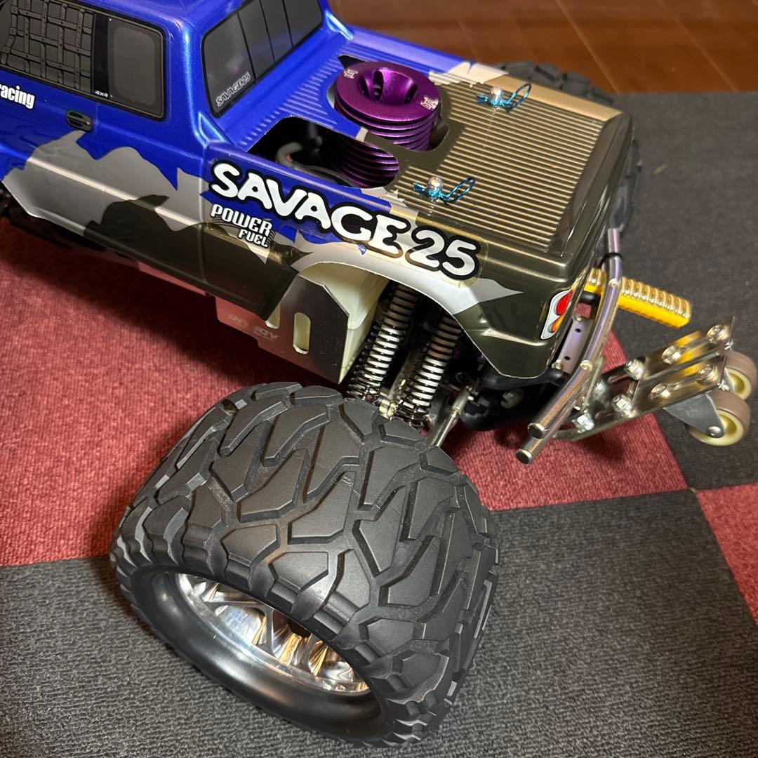 HPI サベージ25 美品 カスタム品　ジャンク扱い　現状品