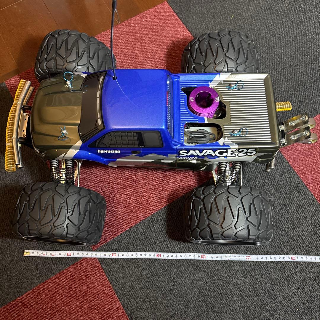 HPI サベージ25 美品 カスタム品　ジャンク扱い　現状品