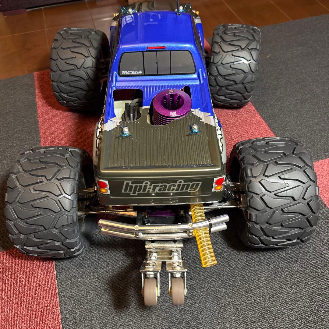 HPI サベージ25 美品 カスタム品　ジャンク扱い　現状品