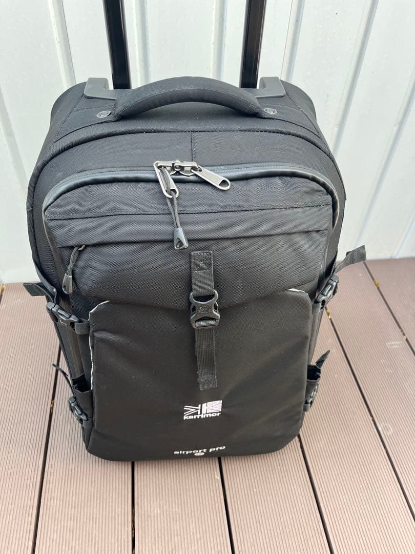 【完売品】karrimor カリマー エアポートプロ40 トラベルキャリー　黒