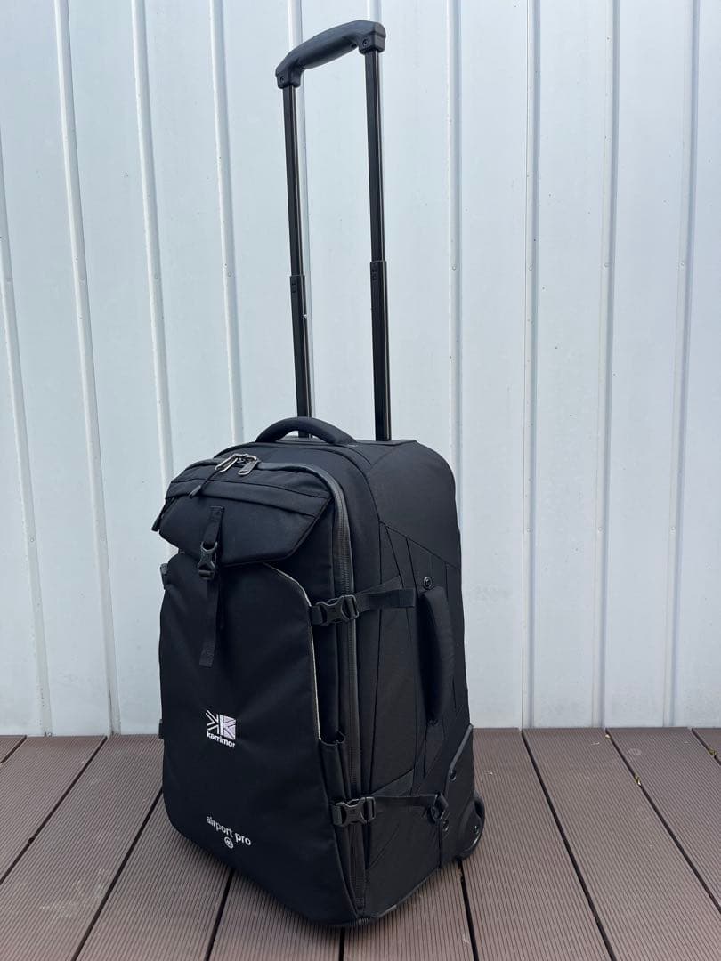【完売品】karrimor カリマー エアポートプロ40 トラベルキャリー　黒