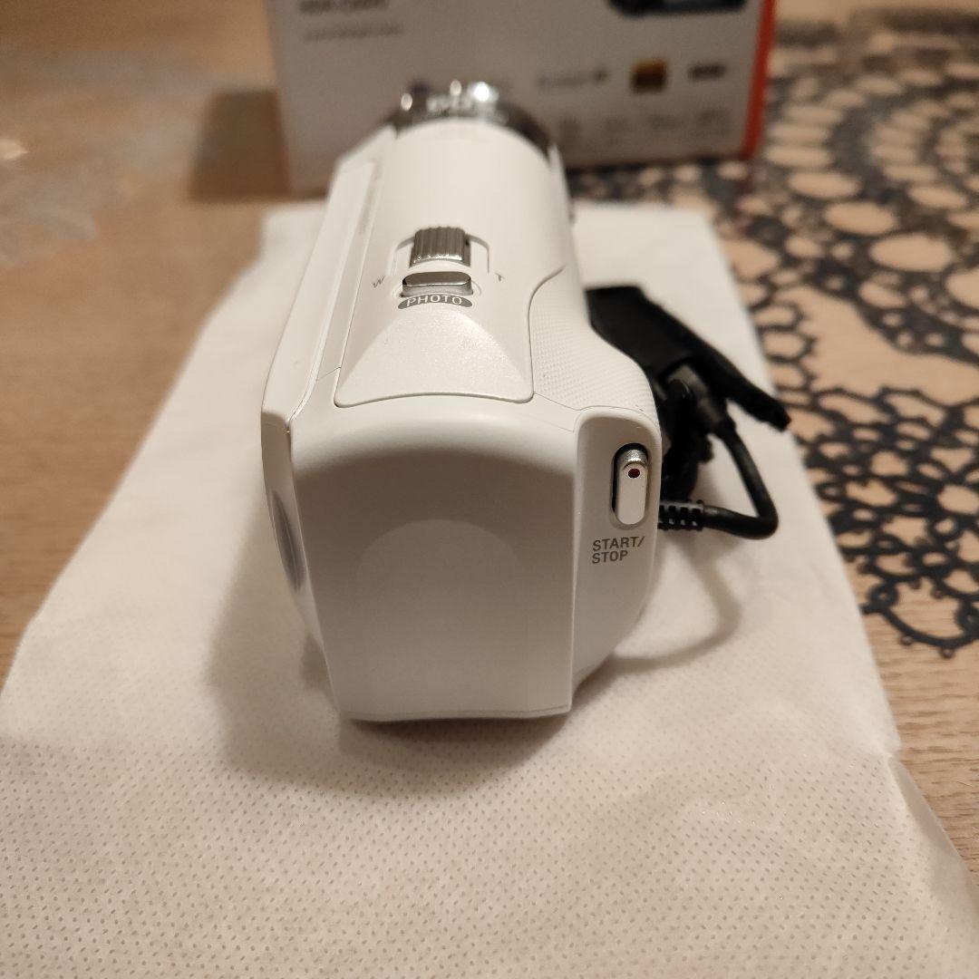 【箱付き超美品、早い者勝ち】Sony HDR-CX470 ホワイト ビデオカメラ