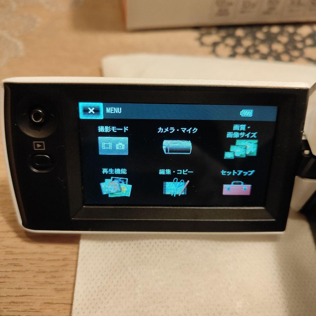 【箱付き超美品、早い者勝ち】Sony HDR-CX470 ホワイト ビデオカメラ