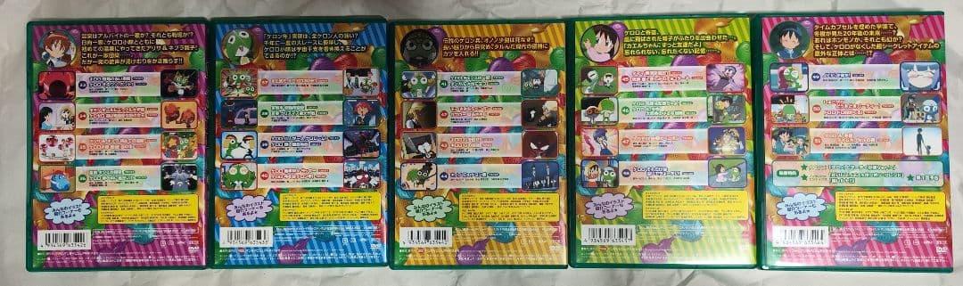 中古　ケロロ軍曹5th.6thシーズンセット　視聴確認済み