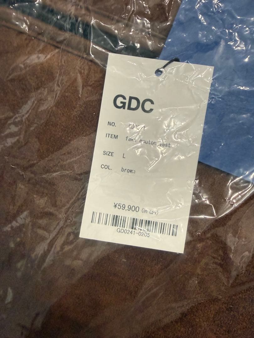 GDC Vegan Mouton Vest 新品未使用 木村拓哉着用