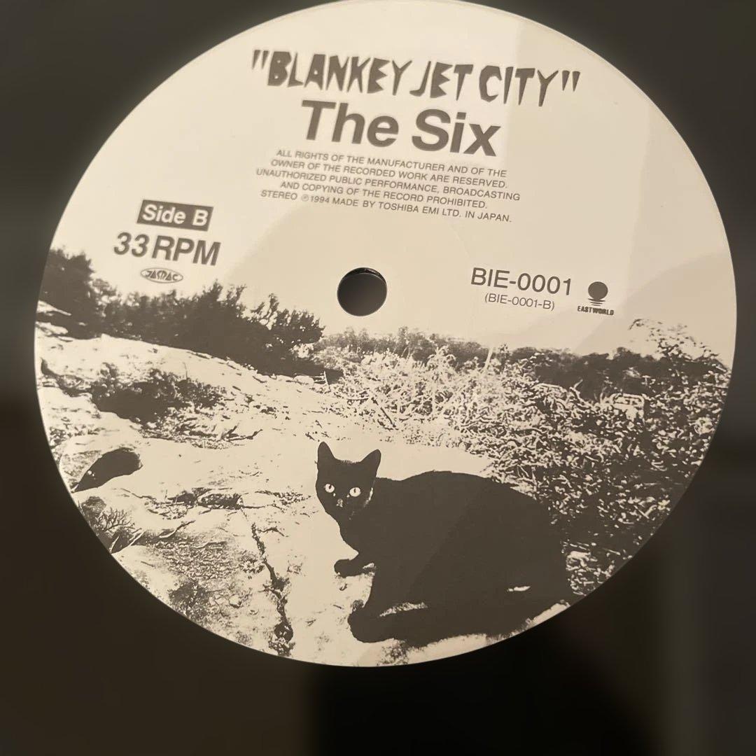 ブランキー・ジェット・シティ「THE SIX」帯付きアナログレコード