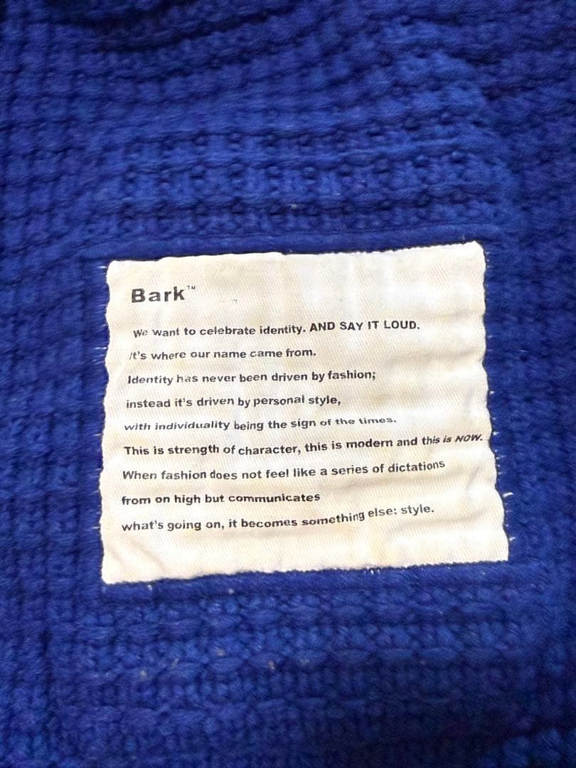 【美品】Barkニットダッフルコート　Sサイズ