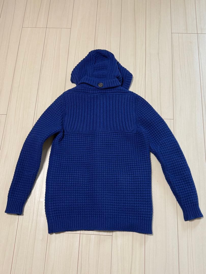 【美品】Barkニットダッフルコート　Sサイズ