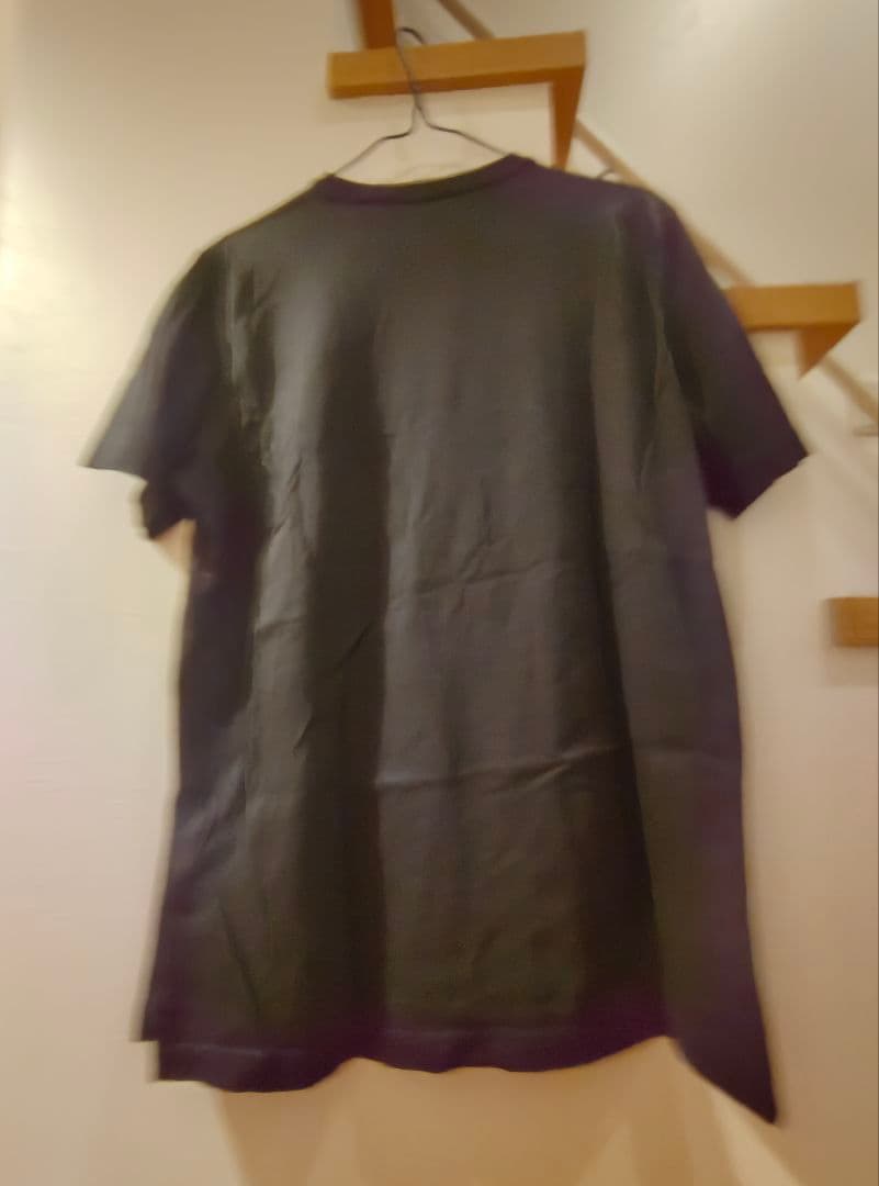 DIESEL メタリックオーバルロゴTシャツ