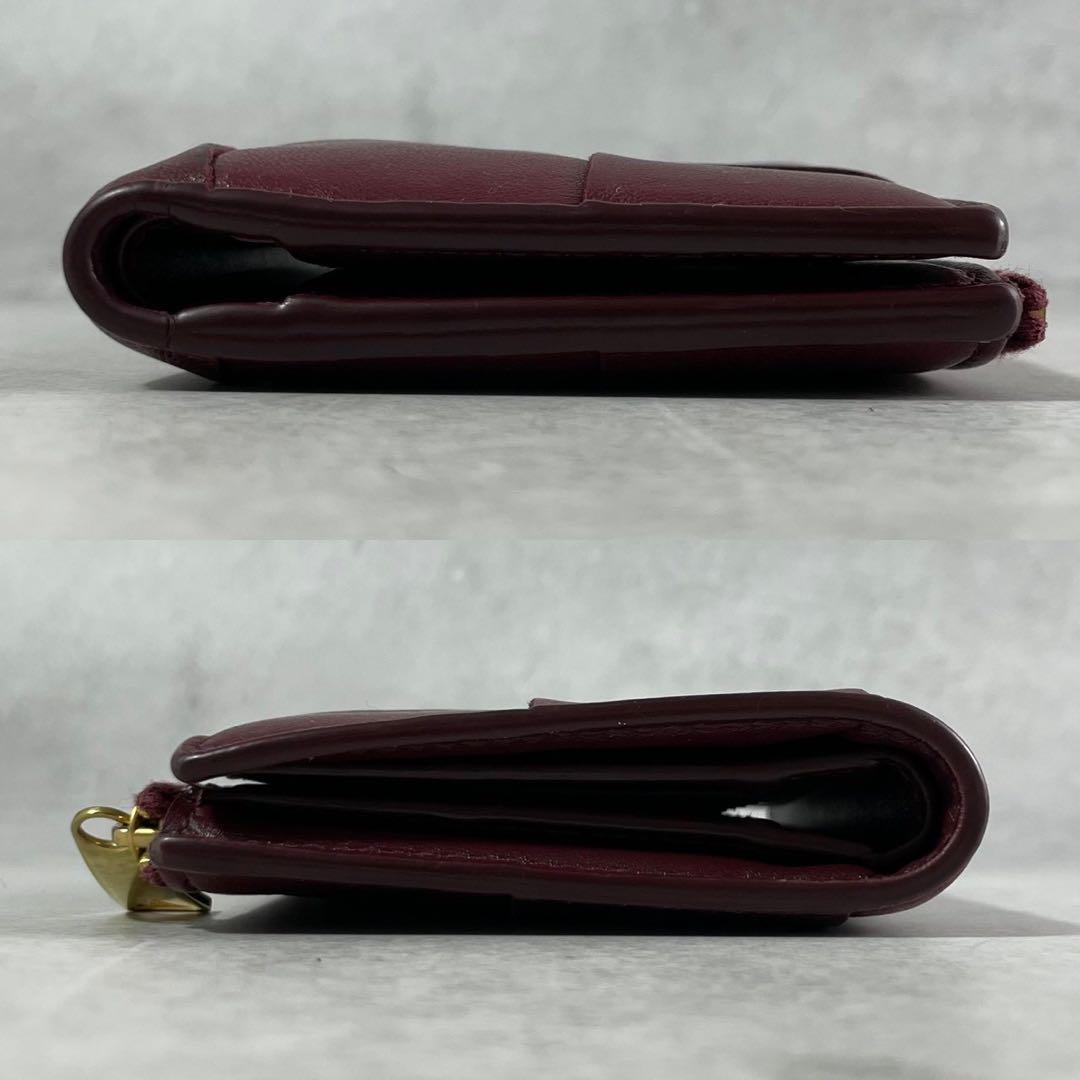 【美品 人気カラー】ボッテガヴェネタ 折り財布 カセット イントレ レザー